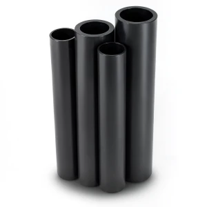 أنابيب HDPE PE 80 ضغط 3.2 بار قطر خارجي 500 مم سمك 12.3 مم أسود