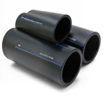 مواسير HDPE السعودي PE 80 ضغط 8 بار قطر خارجي 160 مم سمك 9.5 مم لون اسود | مصنع أنظمة الانابيب السعودي (SPS)