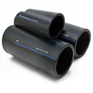 SPS HDPE Pipes PE 80 Pressure 8 Bar Outside Diameter 160 mm Thickness 9.5 mm Black | Saudi Pipes Systems (SPS)
