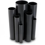 مواسير UPVC ضغط 2.5 بار قطر خارجي 225 مم سمك 1.8 مم لون اسود