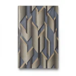 German Geometric Wallpaper 10m x 0.53m Brown, Model 10145-30