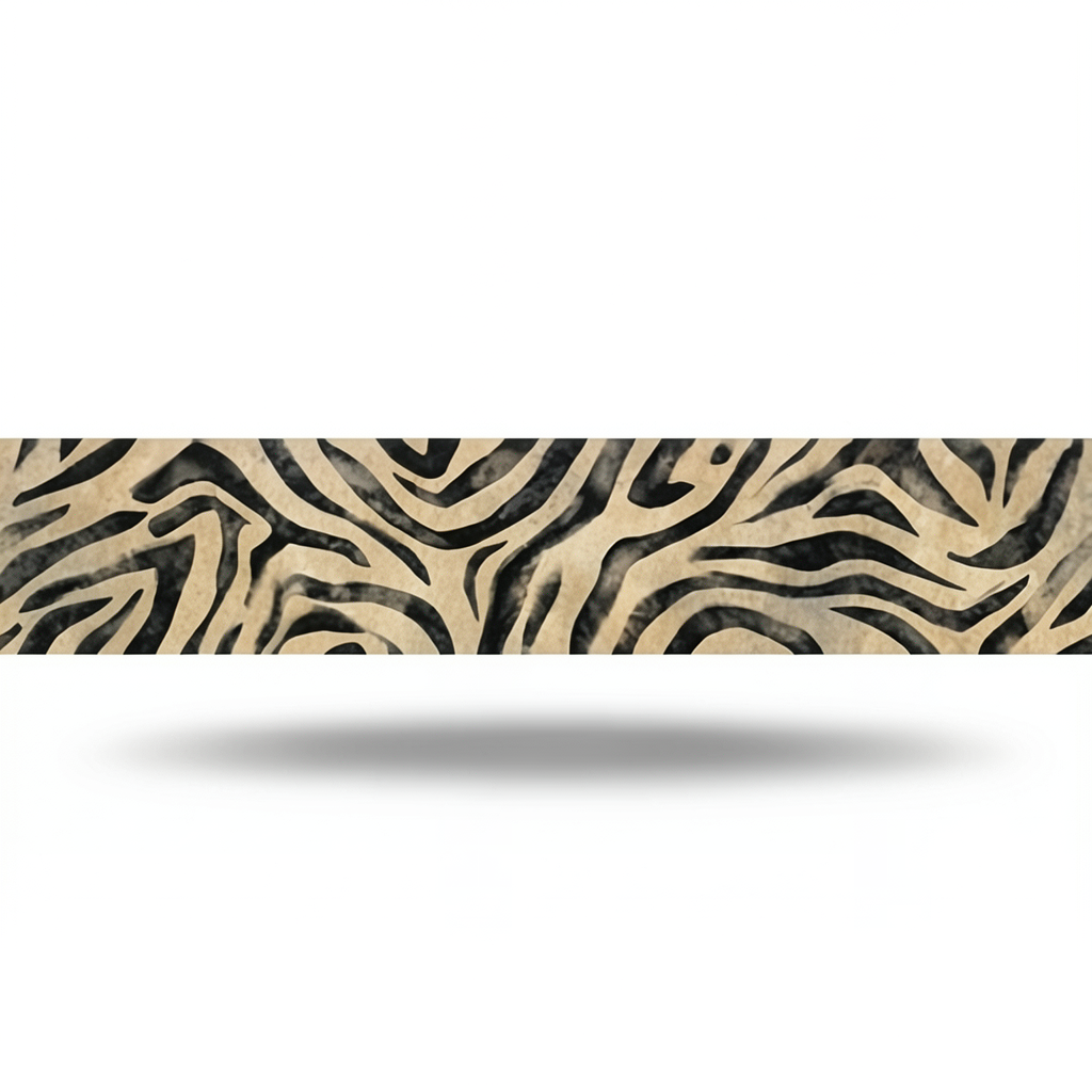Youth and Children Wallpaper Light Brown with Black, 10m x 0.53m