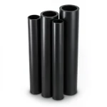 مواسير HDPE PE 80 ضغط 5 بار قطر خارجي 450 مم سمك 17.2 مم لون أسود