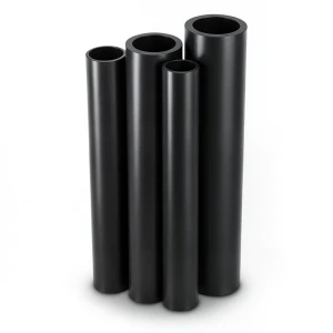 مواسير HDPE PE 80 ضغط 5 بار قطر خارجي 450 مم سمك 17.2 مم لون أسود