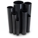 مواسير UPVC ضغط 4 بار قطر خارجي 225 مم سمك 4.5 مم لون اسود