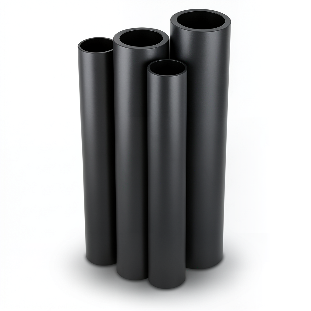مواسير HDPE الراجحي PE 80 ضغط 5 بار قطر خارجي 500 مم سمك 19.1 مم لون أسود