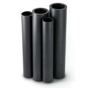 مواسير HDPE PE 80 ضغط 5 بار قطر خارجي 560 مم سمك 21.4 مم لون أسود