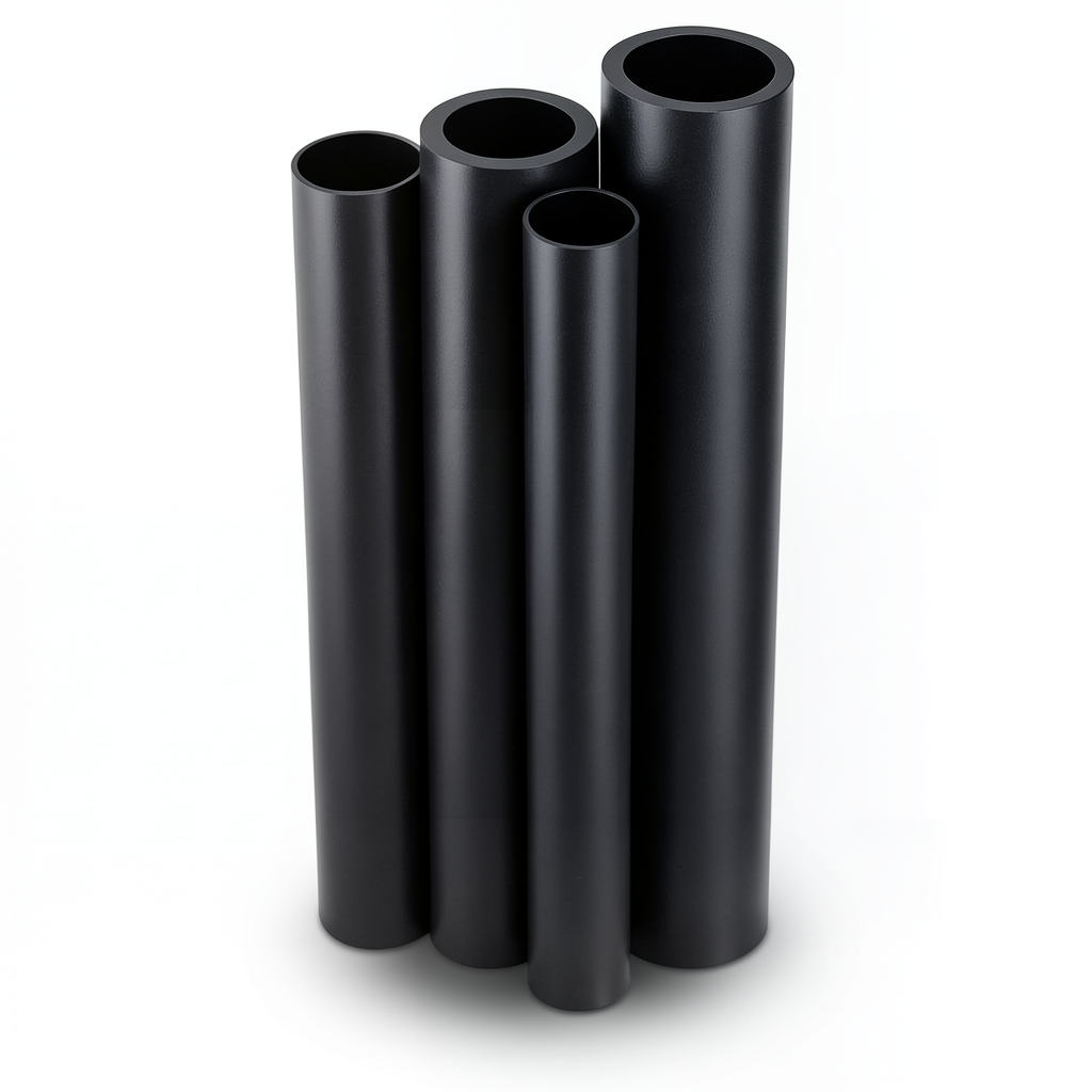 Al-Rajhi HDPE Pipes PE 80 Pressure 5 Bar Outer Diameter 710 mm Thickness 27.2 mm Black