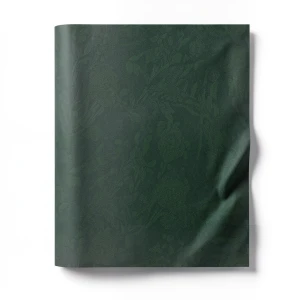 Patterned Wallpaper 10 m x 0.70 m Dark Green, Model 13043