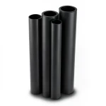 مواسير HDPE PE 80 ضغط 5 بار قطر خارجي 800 مم سمك 30.6 مم لون أسود