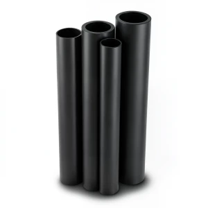 مواسير HDPE PE 80 ضغط 5 بار قطر خارجي 800 مم سمك 30.6 مم لون أسود