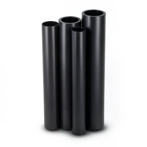 مواسير HDPE PE 80 ضغط 5 بار قطر خارجي 1400 مم سمك 53.5 مم لون أسود