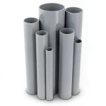 UPVC Pipes Nominal Pressure 10 Bar Outside Diameter 225 mm Thickness 10.8 mm Gray