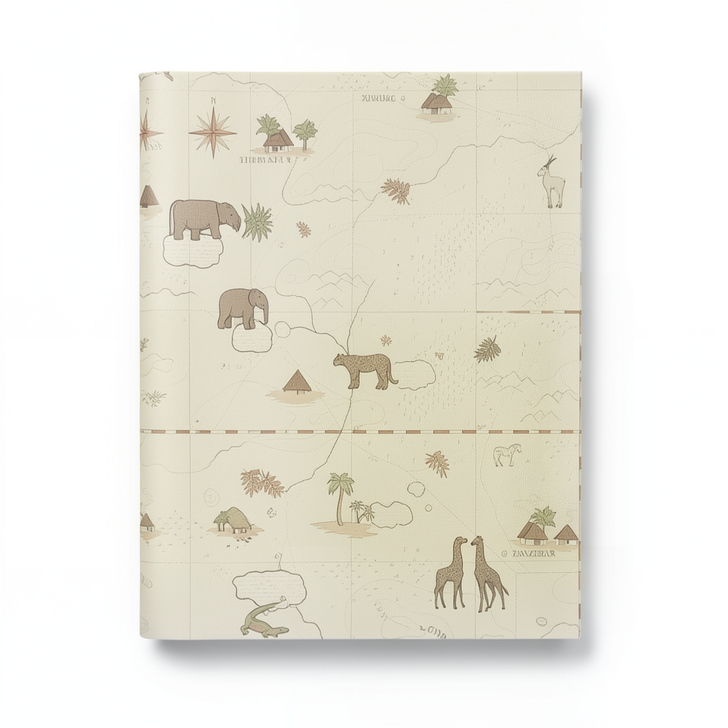 American Youth and Children Wallpaper 10m x 0.53m Beige, Model GK8985