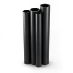 HDPE Pipes PE 80 Pressure 5 Bar Outer Diameter 1600 mm Thickness 61.2 mm Black