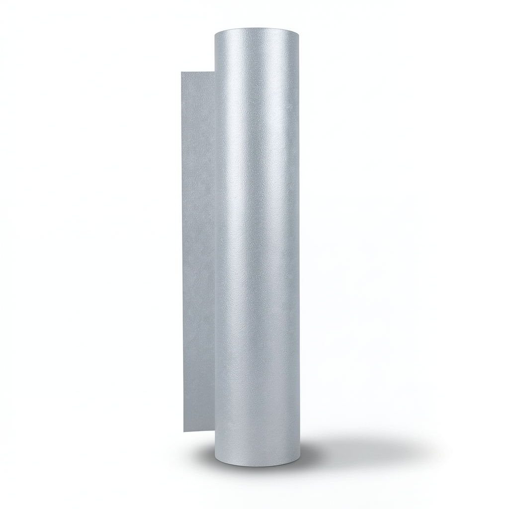 German Wall Covering Silver Color 10m x 0.53m, Model 10079-29