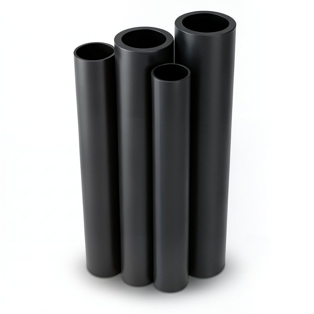 HDPE Pipes PE 80 Pressure 3.2 Bar Outside Diameter 355 mm Thickness 3.5 mm Black