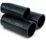 مواسير HDPE السعودي PE 80 ضغط 5 بار قطر خارجي 180 مم سمك 6.9 مم لون اسود | مصنع أنظمة الانابيب السعودي (SPS)