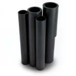أنابيب HDPE PE 80 ضغط 3.2 بار قطر خارجي 450 مم سمك 11.0 مم لون اسود