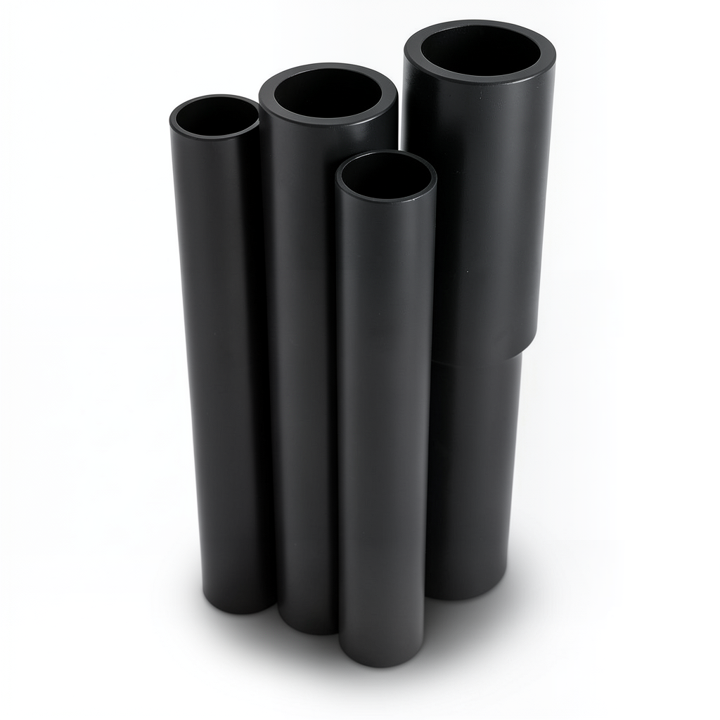 HDPE Pipes PE 80 Pressure 3.2 Bar Outside Diameter 450 mm Thickness 11.0 mm Black