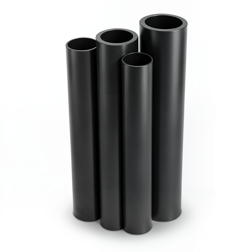 HDPE Pipes PE 80 Pressure 3.2 Bar Outside Diameter 500 mm Thickness 12.3 mm Black
