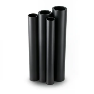 أنابيب HDPE PE 80 ضغط 3.2 بار قطر خارجي 560 مم سمك 13.7 مم لون أسود
