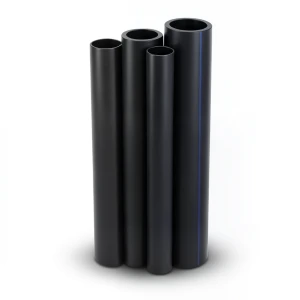 HDPE Pipes PE 80 Pressure 3.2 Bar Outside Diameter 630 mm Thickness 15.4 mm Black