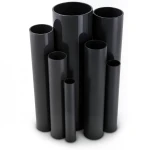 مواسير UPVC ضغط 4 بار قطر خارجي 225 مم سمك 4.5 مم لون اسود