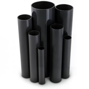 UPVC Pipes Nominal Pressure 4 Bar Outside Diameter 225 mm Thickness 4.5 mm Black