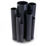 UPVC Pipes Nominal Pressure 2.5 Bar Outside Diameter 225 mm Thickness 1.8 mm Black