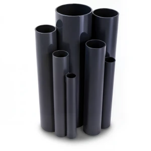 UPVC Pipes Nominal Pressure 2.5 Bar Outside Diameter 225 mm Thickness 1.8 mm Black