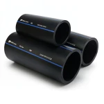 مواسير HDPE السعودي PE 80 ضغط 8 بار قطر خارجي 200 مم سمك 11.9 مم لون أسود | مصنع أنظمة الانابيب السعودي (SPS)