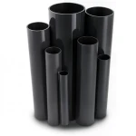 UPVC Pipes Nominal Pressure 6 Bar Outside Diameter 225 mm Thickness 6.6 mm Black