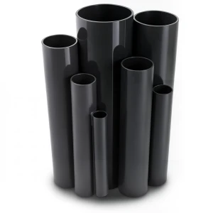 UPVC Pipes Nominal Pressure 6 Bar Outside Diameter 225 mm Thickness 6.6 mm Black