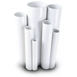 UPVC Pipes Nominal Pressure 4 Bar Outside Diameter 225 mm Thickness 4.5 mm White