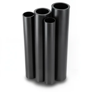 مواسير HDPE PE 80 ضغط 3.2 بار قطر خارجي 1000 مم سمك 24.5 مم لون أسود