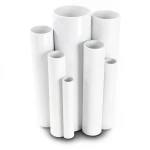 مواسير UPVC جدول 40 مقاس ¾ إنش سمك 2.9 مم لون أبيض
