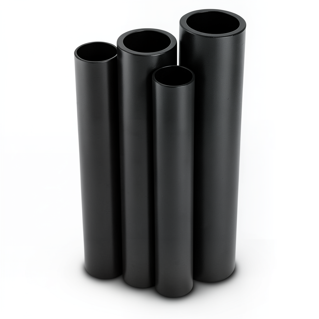 HDPE Pipes PE 80 Pressure 3.2 Bar Outside Diameter 1200 mm Thickness 29.4 mm Black