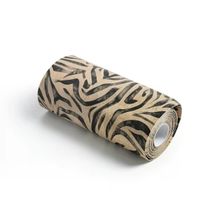 Youth and Children Wallpaper Light Brown with Black, 10m x 0.53m