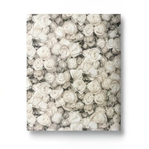 Italian Wall Decoration Floral Wallpaper 10m×0.73m Beige Color
