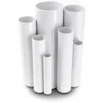 مواسير UPVC جدول 40 مقاس ½ إنش سمك 2.8 مم لون أبيض