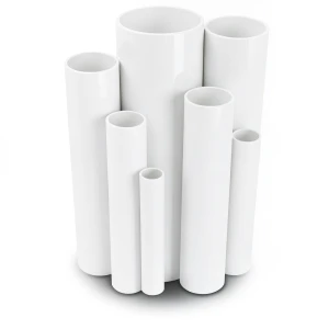 UPVC Pipes Schedule 40 Size 2 inch Thickness 3.9 mm White