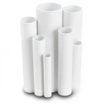 مواسير UPVC جدول 40 مقاس ¾ إنش سمك 2.9 مم لون أبيض