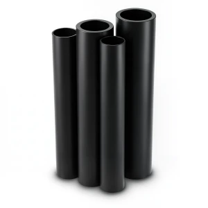 HDPE Pipes PE 100 Pressure 10 Bar Outside Diameter 450 mm Thickness 40.9 mm Black
