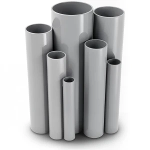 UPVC Pipes Nominal Pressure 10 Bar Outside Diameter 225 mm Thickness 10.8 mm Gray