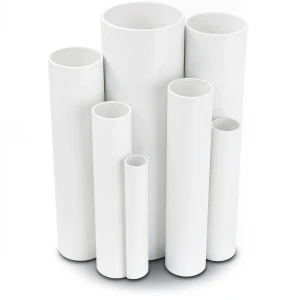 UPVC Pipes Schedule 40 Size 1 inch Thickness 3.4 mm White