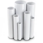 مواسير UPVC جدول 80 مقاس ½ إنش سمك 3.7 مم لون أبيض