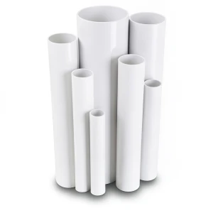 مواسير UPVC جدول 40 مقاس ¼ 1 إنش سمك 3.6 مم لون أبيض
