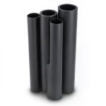 HDPE Pipes PE 80 Pressure 8 Bar 450 mm Diameter 40.9 mm Thickness Black