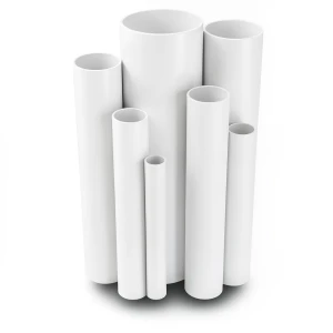 مواسير UPVC جدول 40 مقاس 2 إنش سمك 3.9 مم لون أبيض